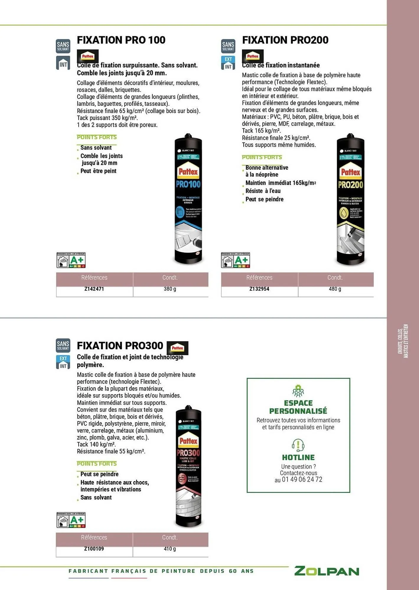 Catalogue Zolpan du 13 janvier au 31 décembre 2025 - Catalogue page 195