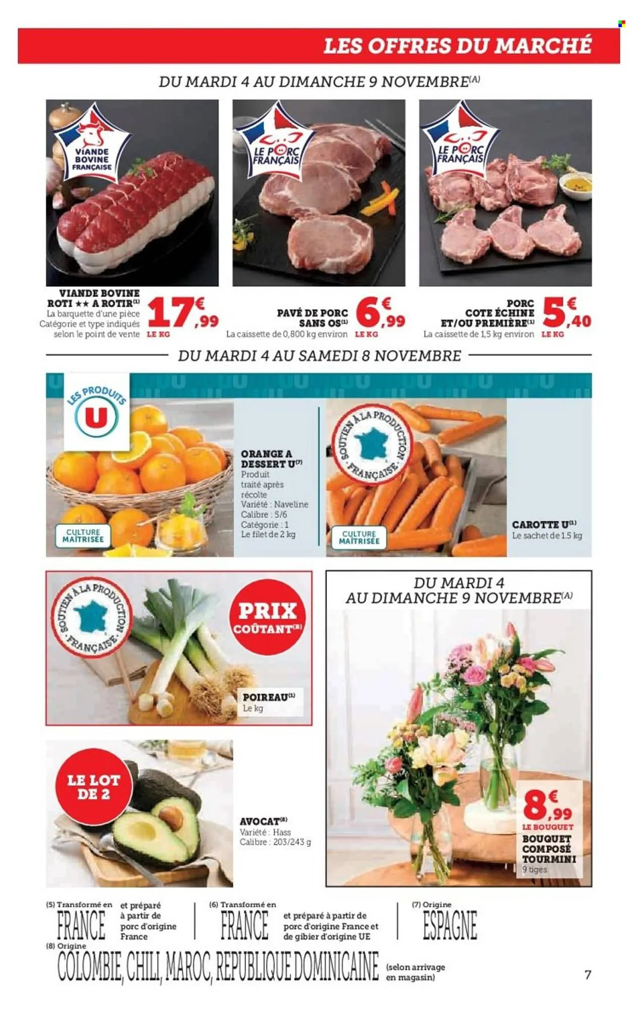 Catalogue U Express du 4 novembre au 16 novembre 2025 - Catalogue page 7