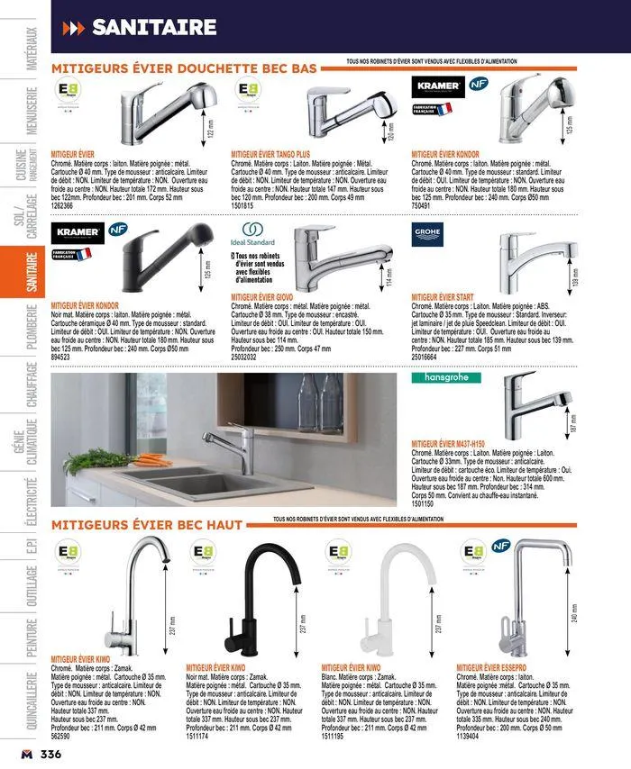 Guide produits 2024 du 15 mars au 31 décembre 2024 - Catalogue page 336