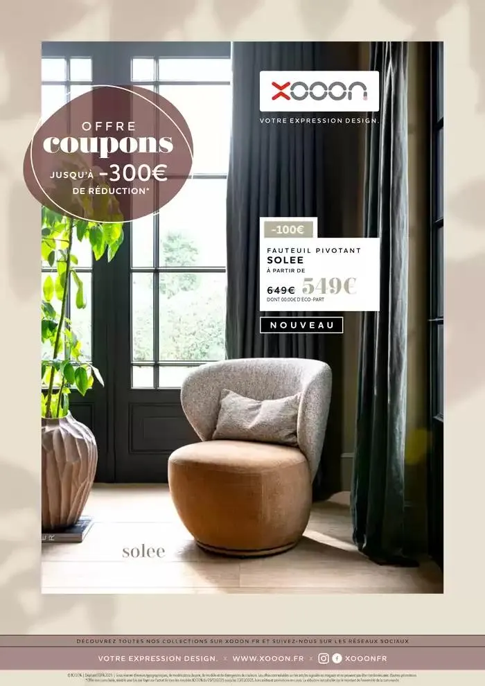 Offre coupons JUSQU’À -300€ DE RÉDUCTION du 5 février au 23 mars 2025 - Catalogue page 14