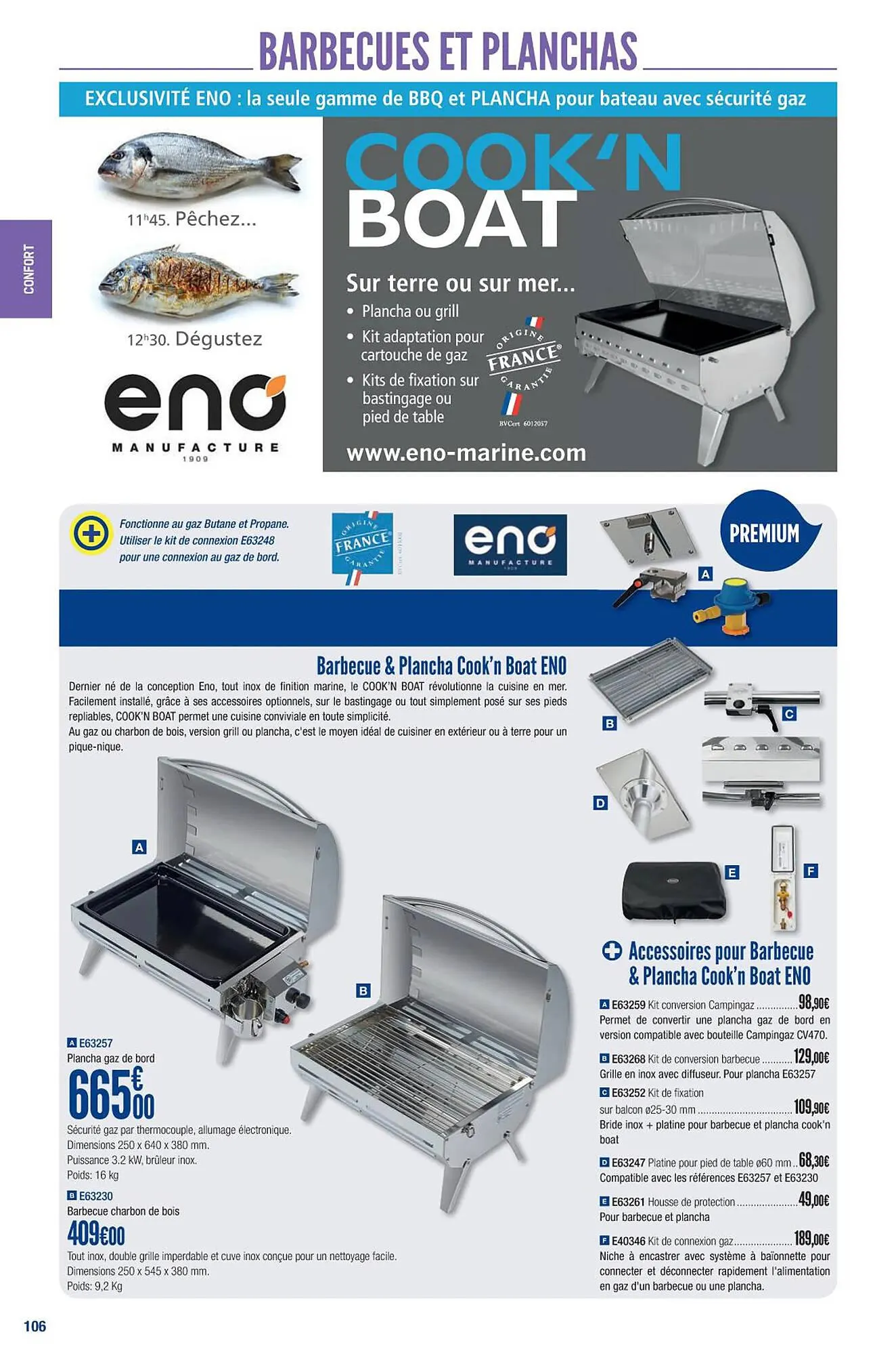 Catalogue Accastillage Diffusion du 1 mars au 31 décembre 2023 - Catalogue page 108