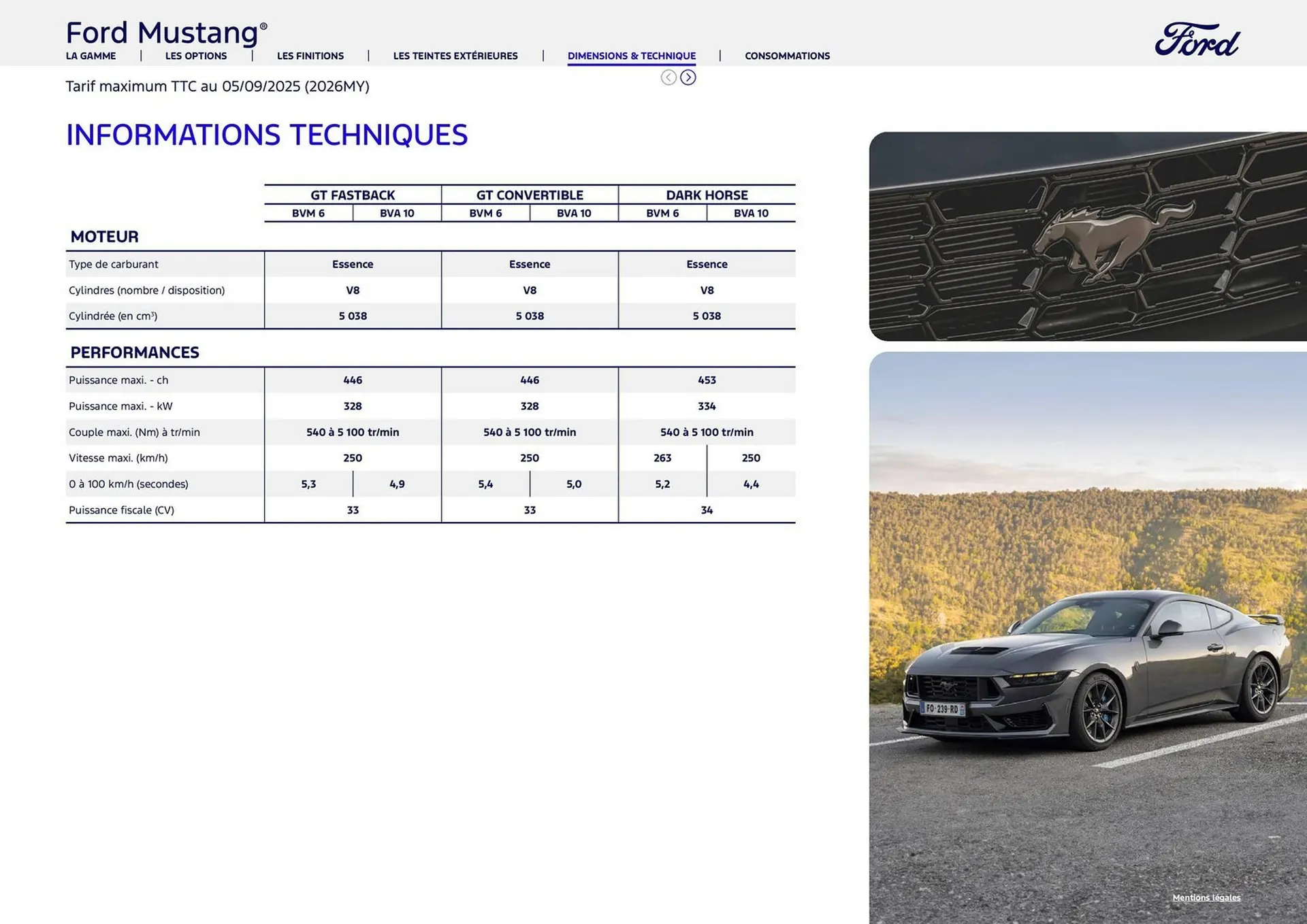 Catalogue Ford du 22 octobre au 22 octobre 2026 - Catalogue page 10