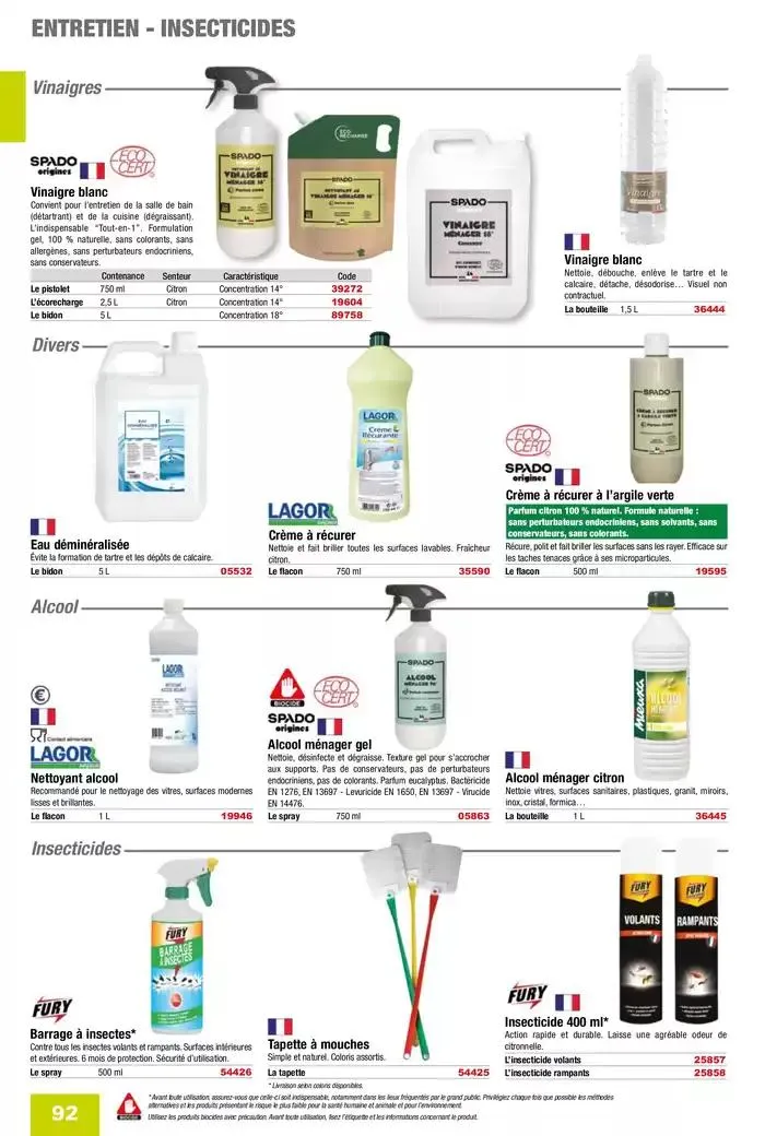 Catalogue Entreprises 2025 du 13 janvier au 31 décembre 2025 - Catalogue page 94