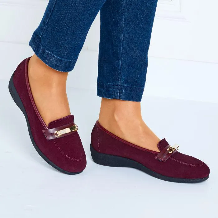 Mocassins boucle fantaisie