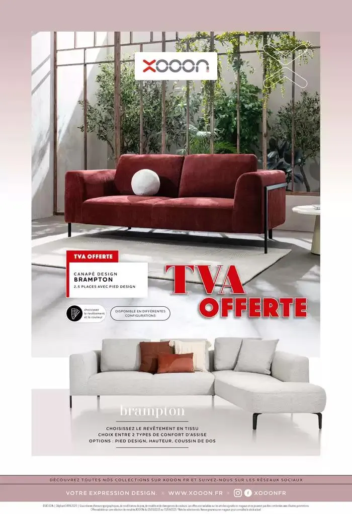 TVA OFFERTE du 5 mai au 15 juin 2025 - Catalogue page 10