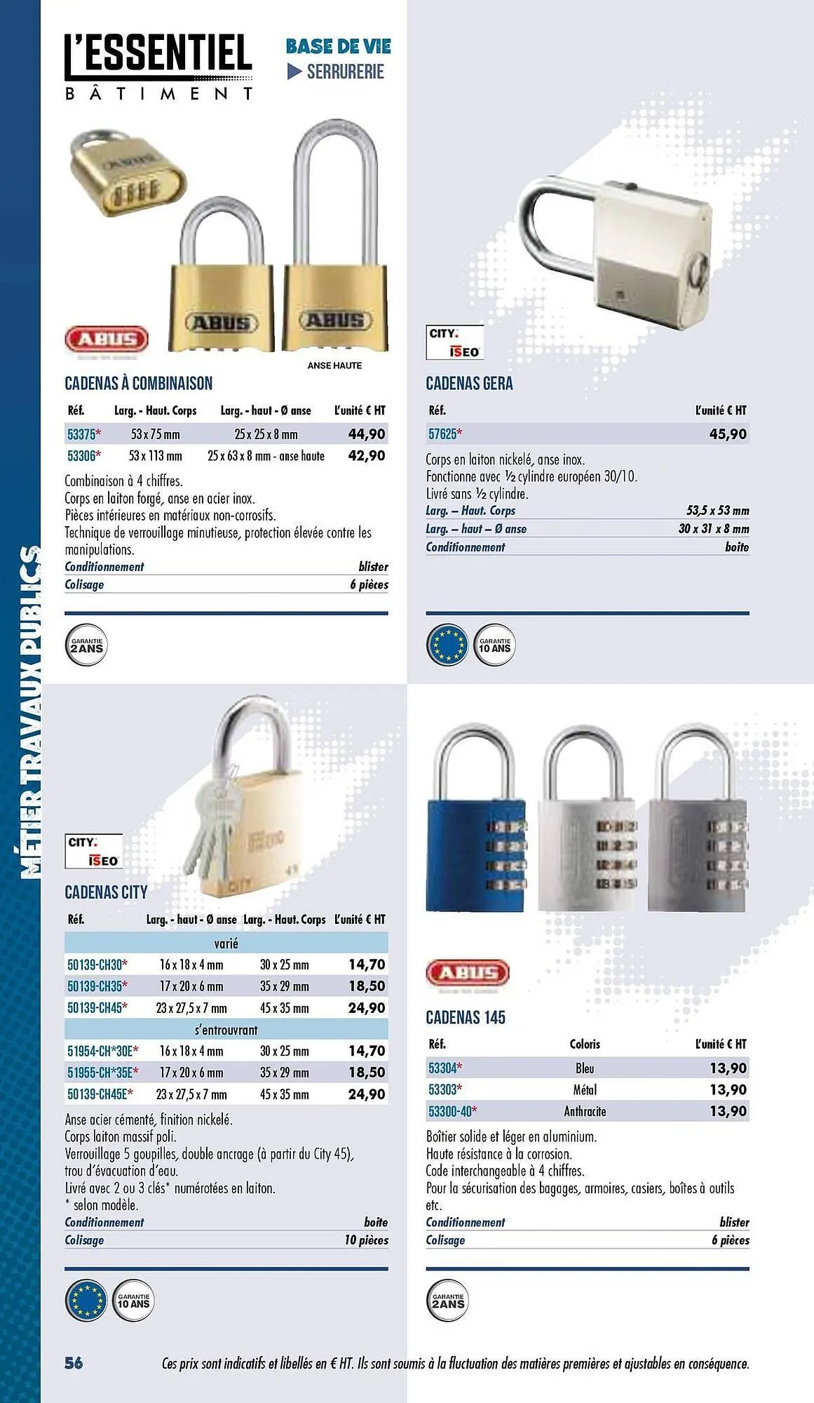 Catalogue Master Pro du 3 janvier au 31 décembre 2025 - Catalogue page 58