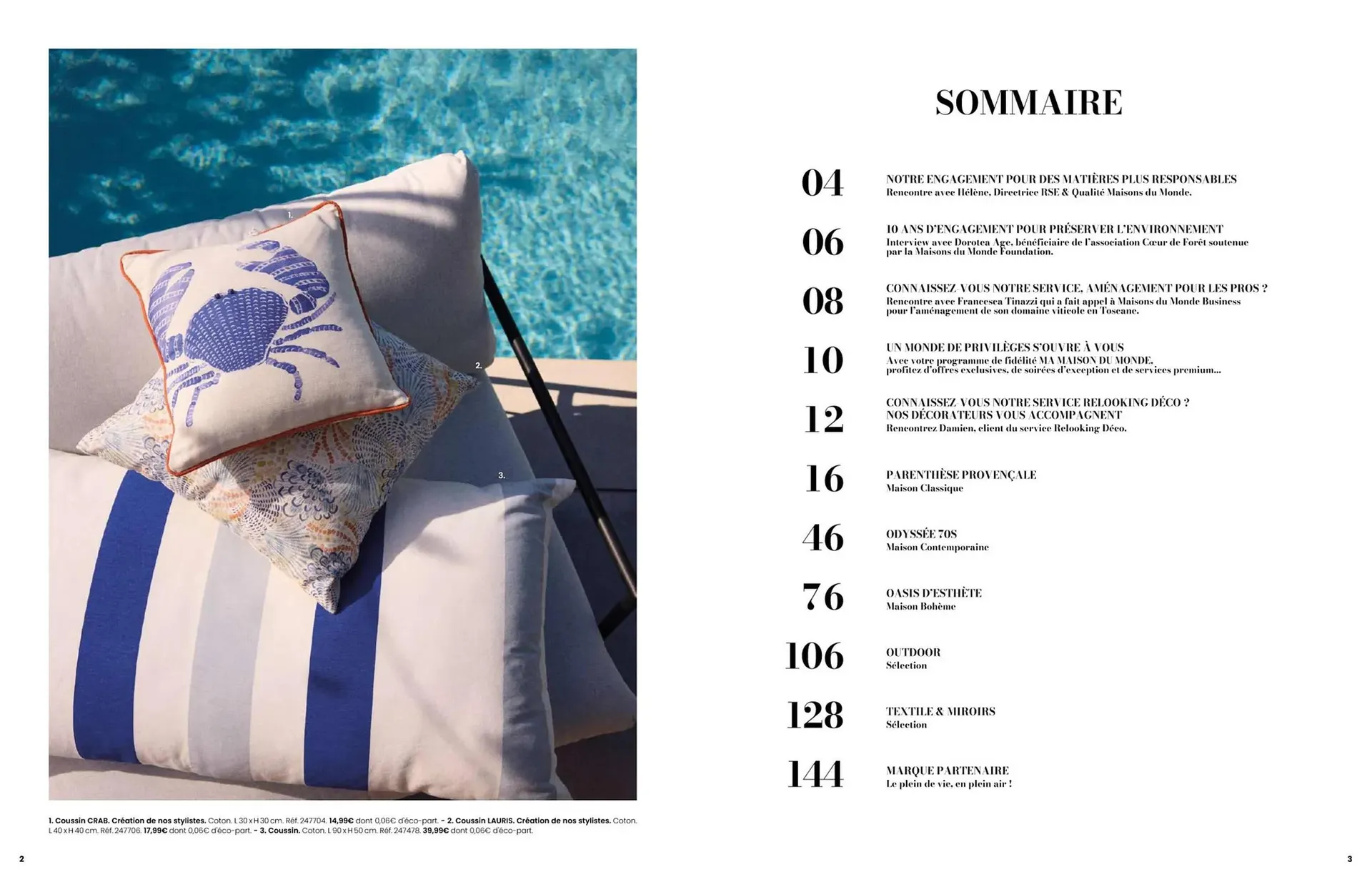 Catalogue Maisons du Monde du 12 mai au 31 août 2025 - Catalogue page 3