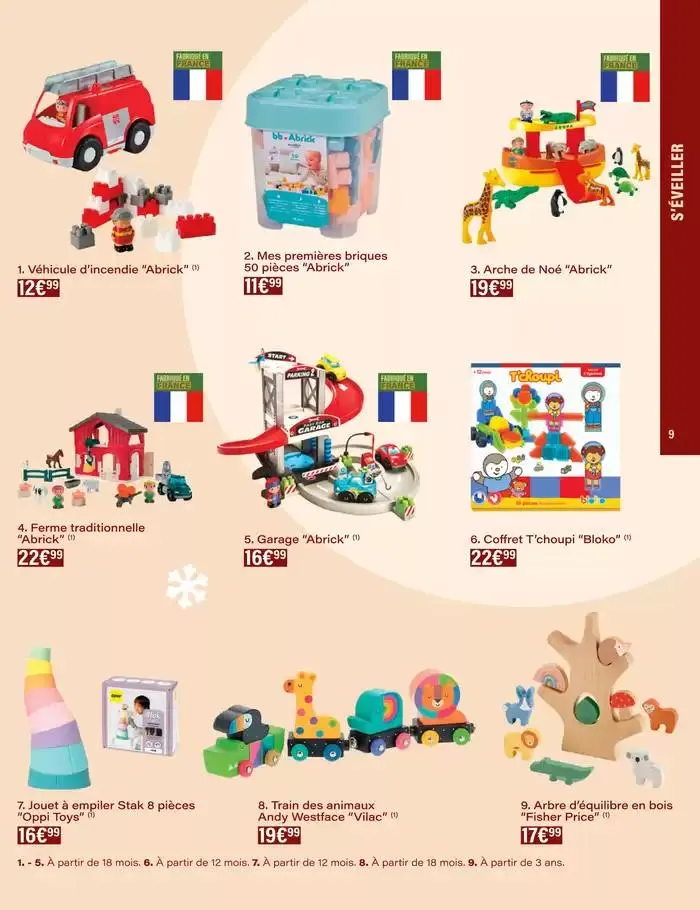 Les jouets de Noël du 25 octobre au 31 décembre 2024 - Catalogue page 9