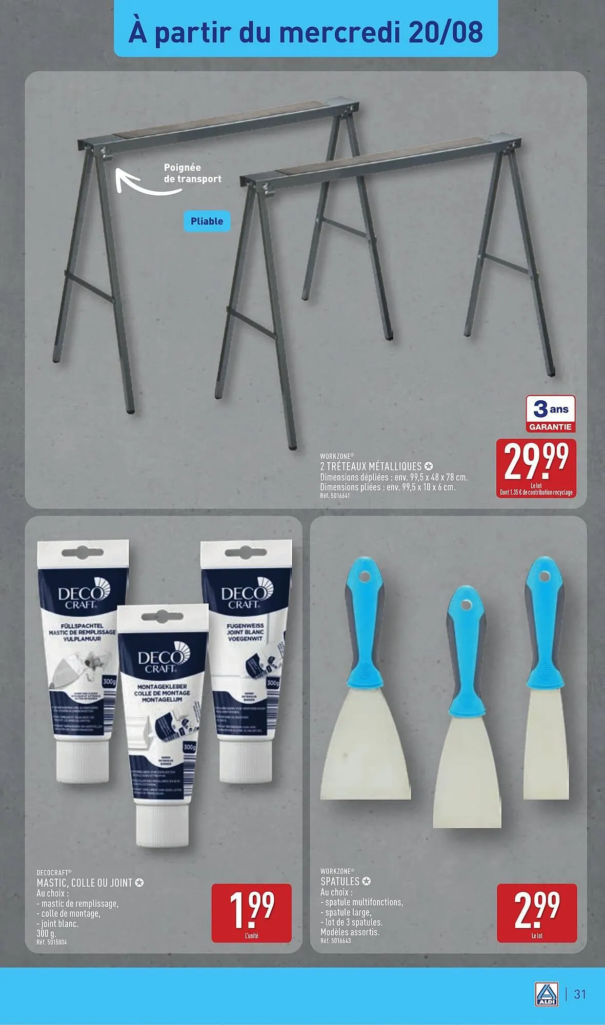 Catalogue ALDI du 19 août au 25 août 2025 - Catalogue page 33