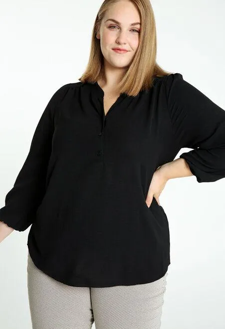 Blouse Iris unie ample