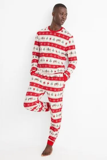 Mini Me - men’s Christmas pyjamas - patterned