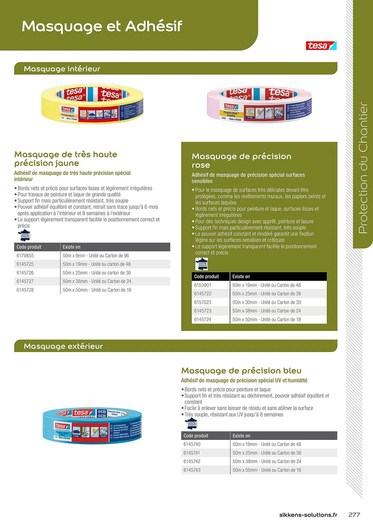 Catalogue Sikkens Solution du 8 janvier au 28 décembre 2025 - Catalogue page 277