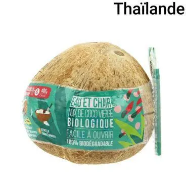 Noix De Coco Fraîche Pièce Bio
