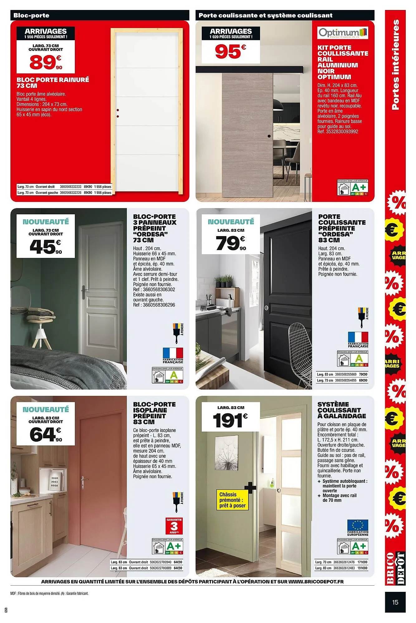 Catalogue Brico Dépôt du 24 octobre au 6 novembre 2025 - Catalogue page 15