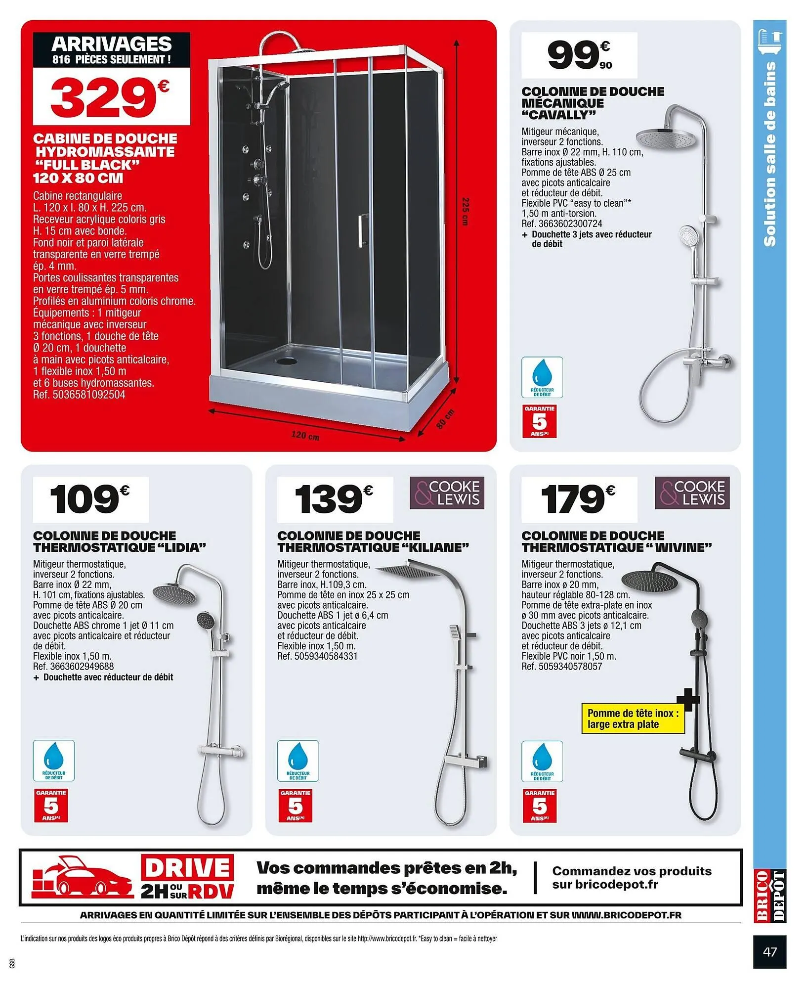 Catalogue Brico Dépôt du 20 juin au 3 juillet 2025 - Catalogue page 47