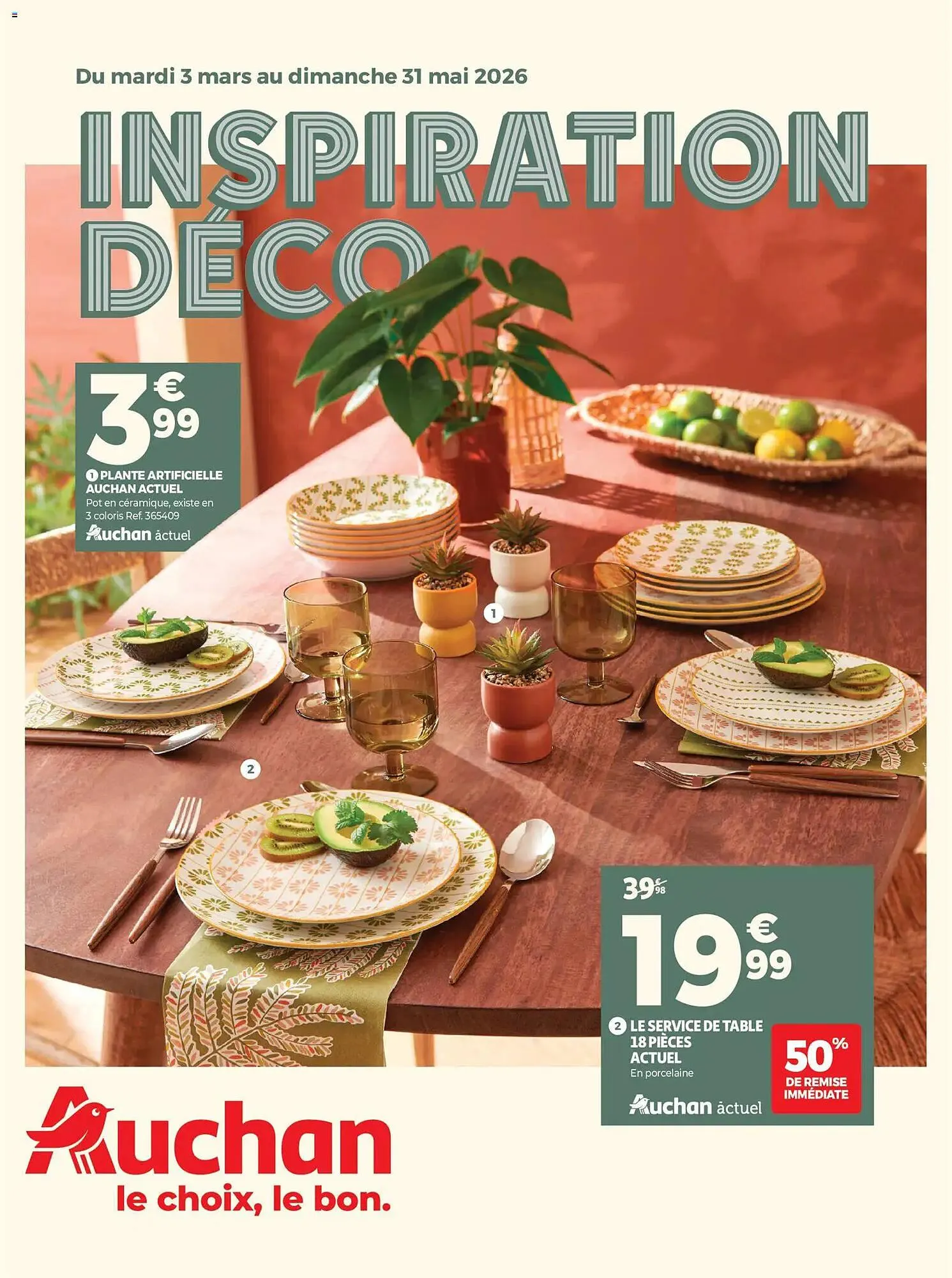 Catalogue Auchan du 3 mars au 31 mai 2026 - Catalogue page 1