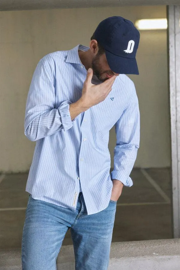 Camisa rayas manga larga