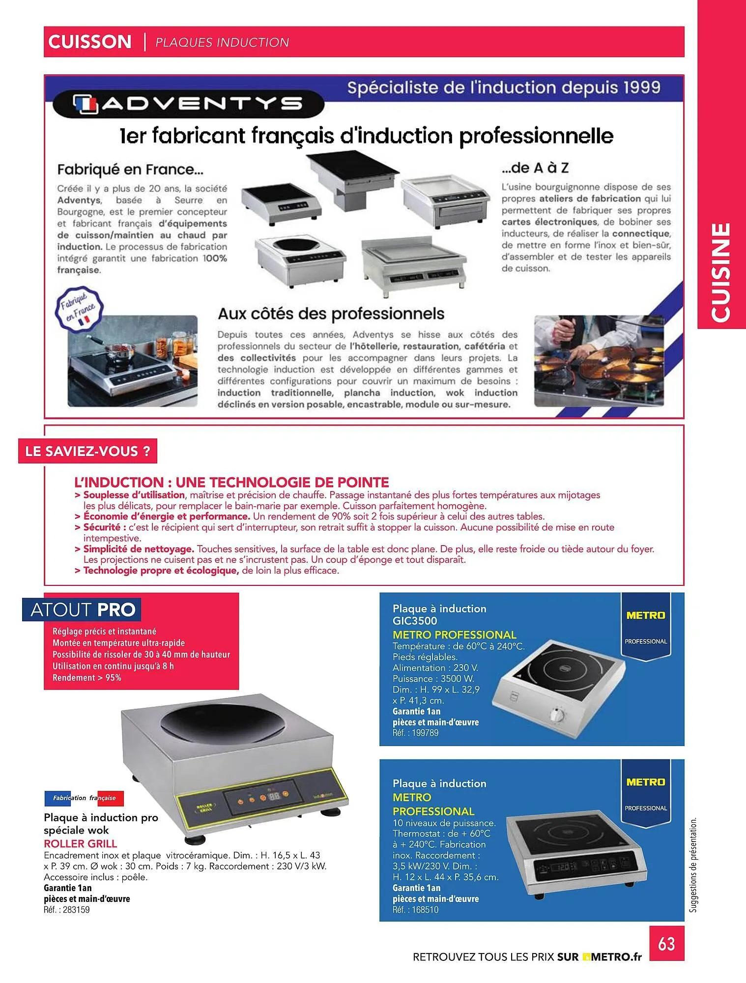 Catalogue METRO du 1 janvier au 31 décembre 2026 - Catalogue page 63