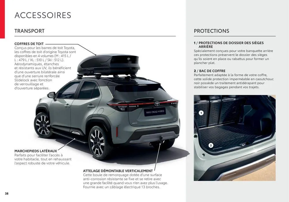 Toyota Yaris Cross du 18 juin au 18 juin 2025 - Catalogue page 38