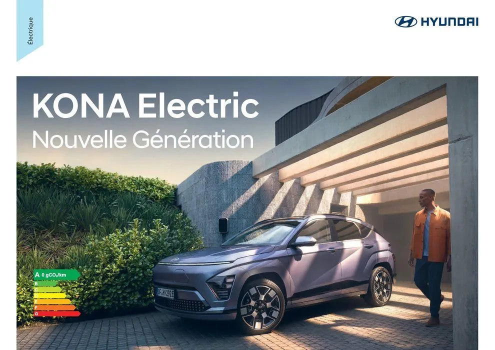 Hyundai KONA Electric Nouvelle G&eacute;n&eacute;ration du 3 septembre au 3 septembre 2025 - Catalogue page 1