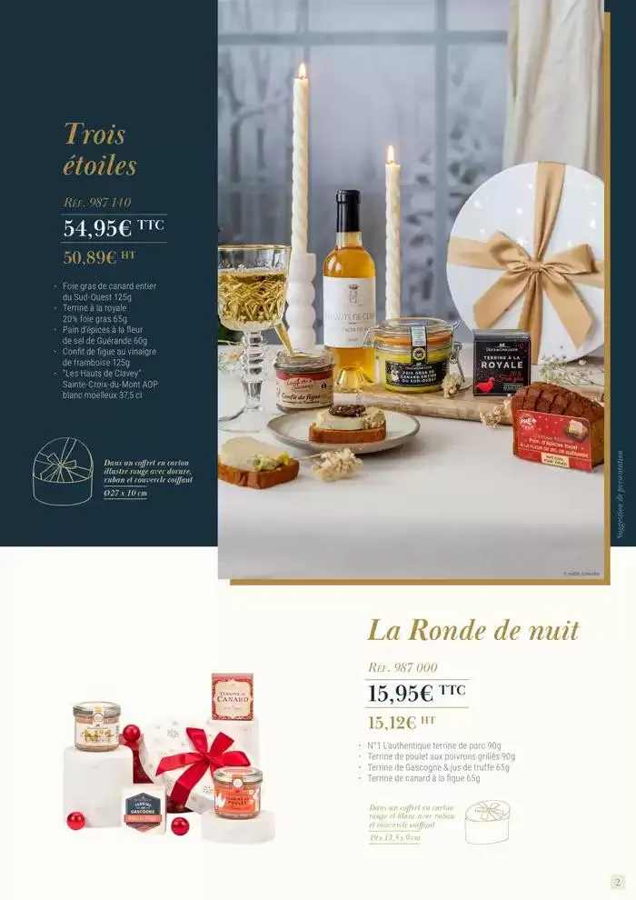 Cadeaux Gourmands Ducs De Gascogne 2024-2025 du 19 août au 31 août 2025 - Catalogue page 3