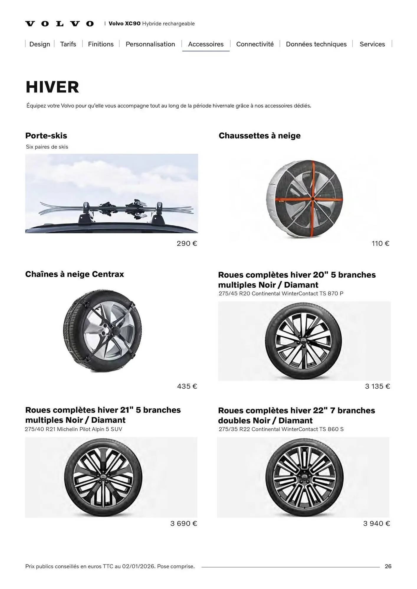 Catalogue VOLVO du 7 janvier au 31 janvier 2027 - Catalogue page 26