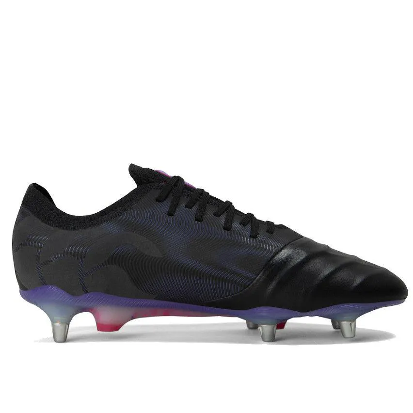 Chaussures Rugby Phoenix Genesis Elite SG Crampons Hybrides Tout Terrain Noir - Canterbury