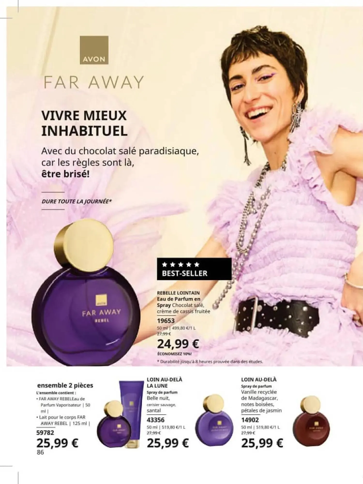 Catalogue AVON du 1 août au 31 août 2025 - Catalogue page 86