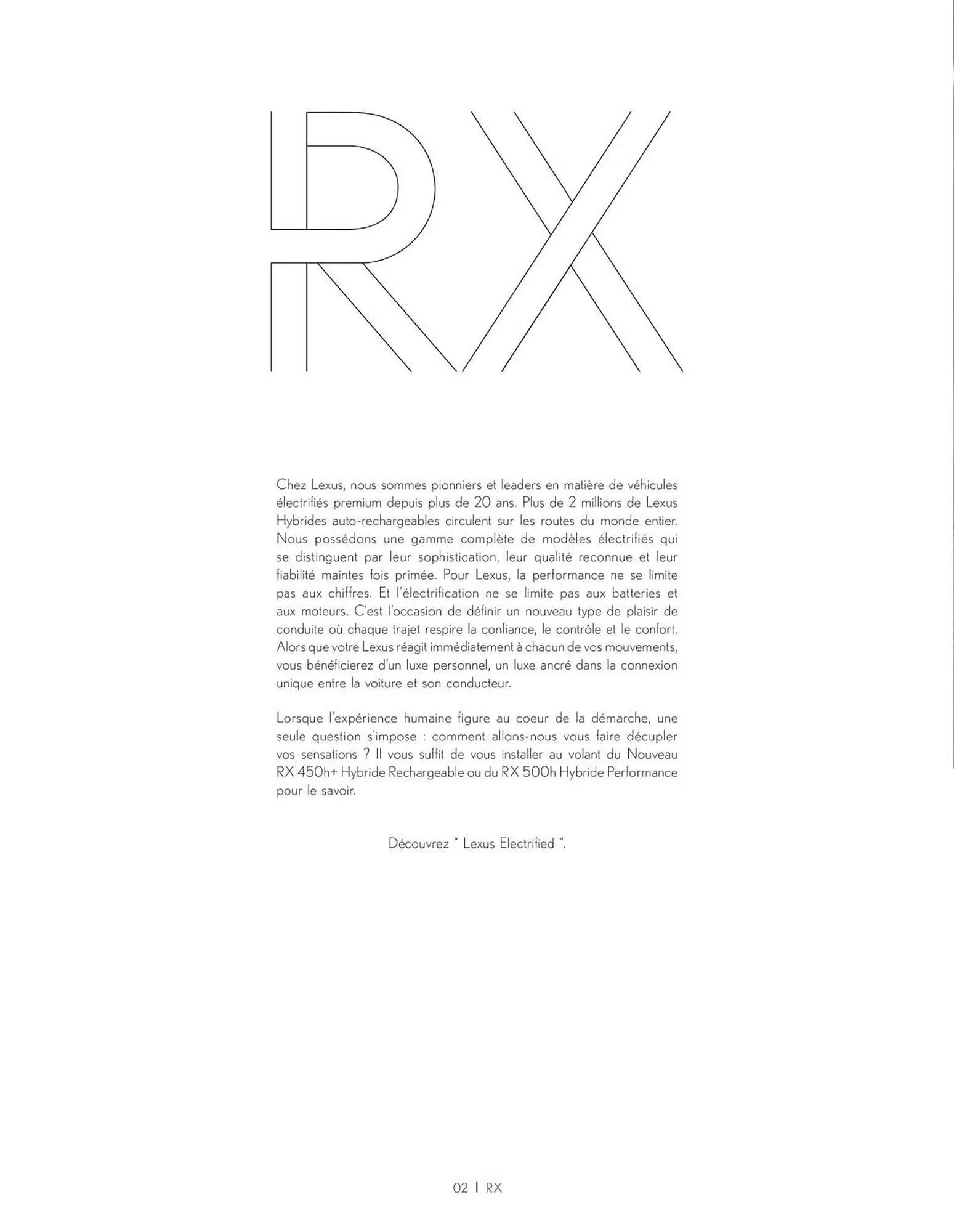 Catalogue Lexus du 21 décembre au 31 mars 2024 - Catalogue page 2