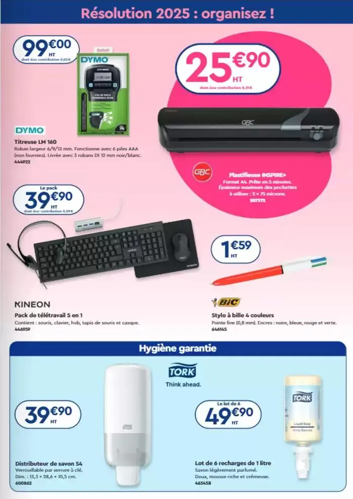 Les Essentiels du 6 février au 29 mars 2025 - Catalogue page 3