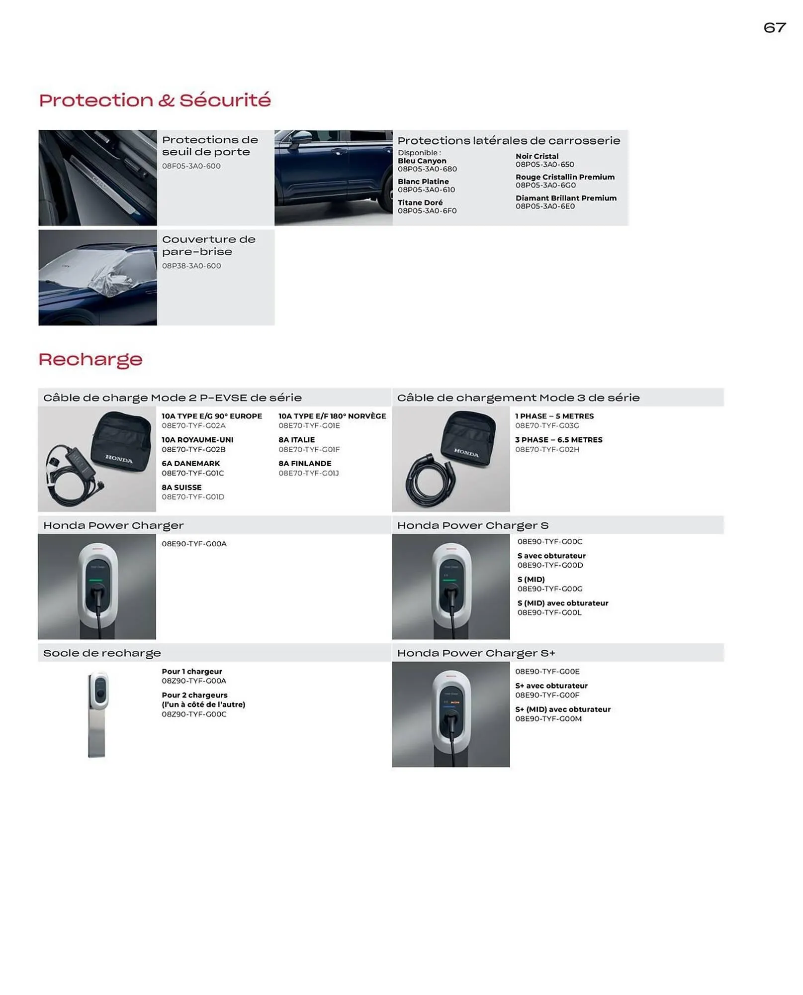 Catalogue Honda du 10 juin au 31 mars 2026 - Catalogue page 67