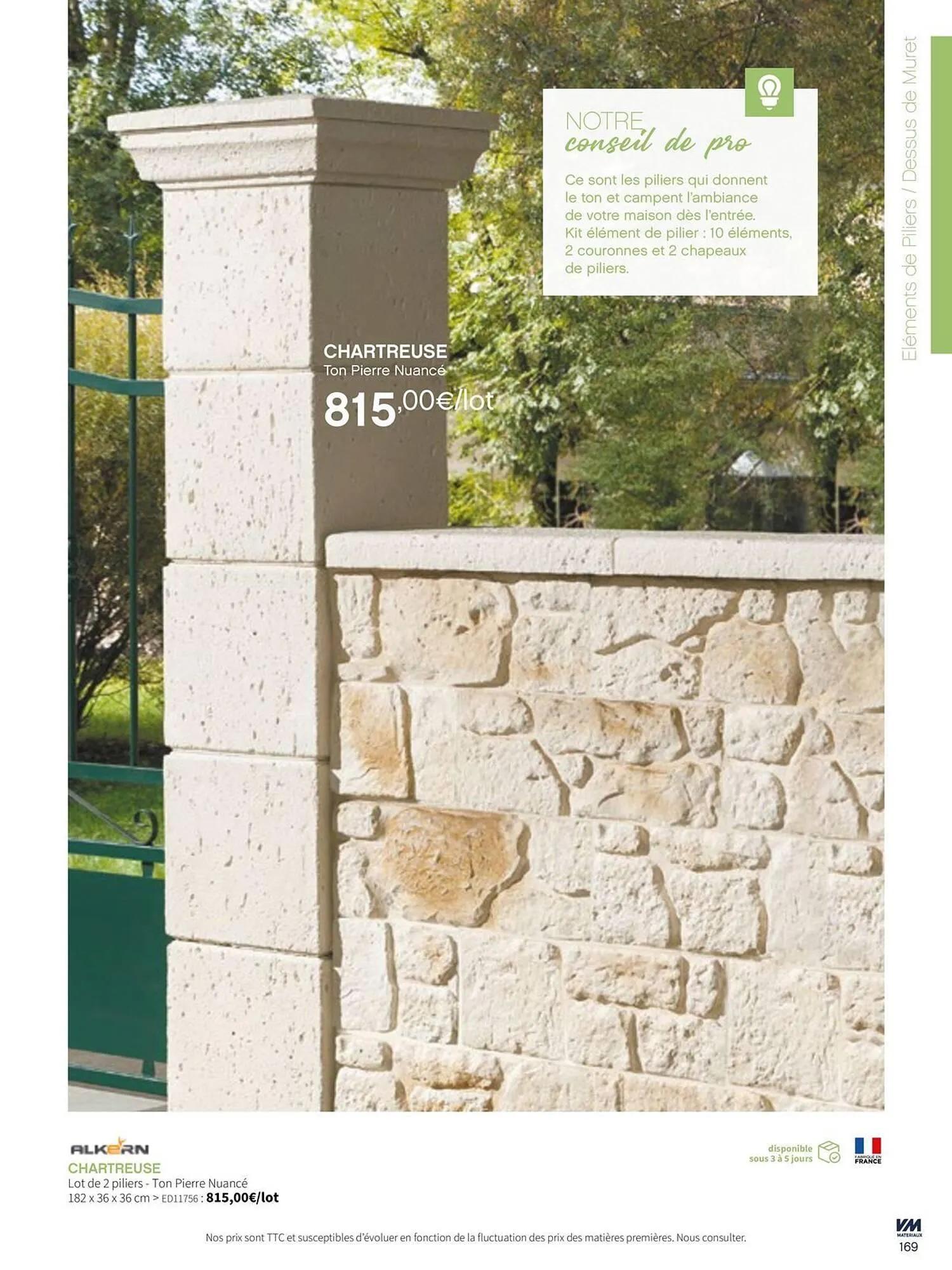Catalogue VM Matériaux du 11 juin au 30 juin 2026 - Catalogue page 169
