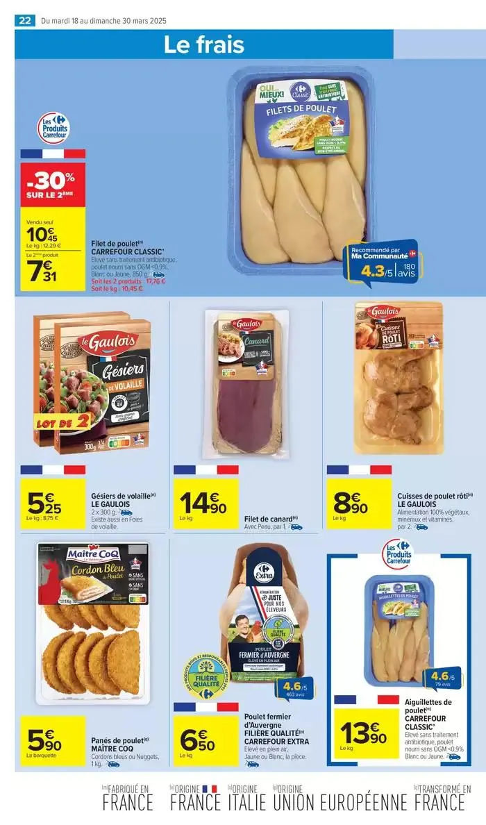 APÉRITIF DINATOIRE du 18 mars au 30 mars 2025 - Catalogue page 24