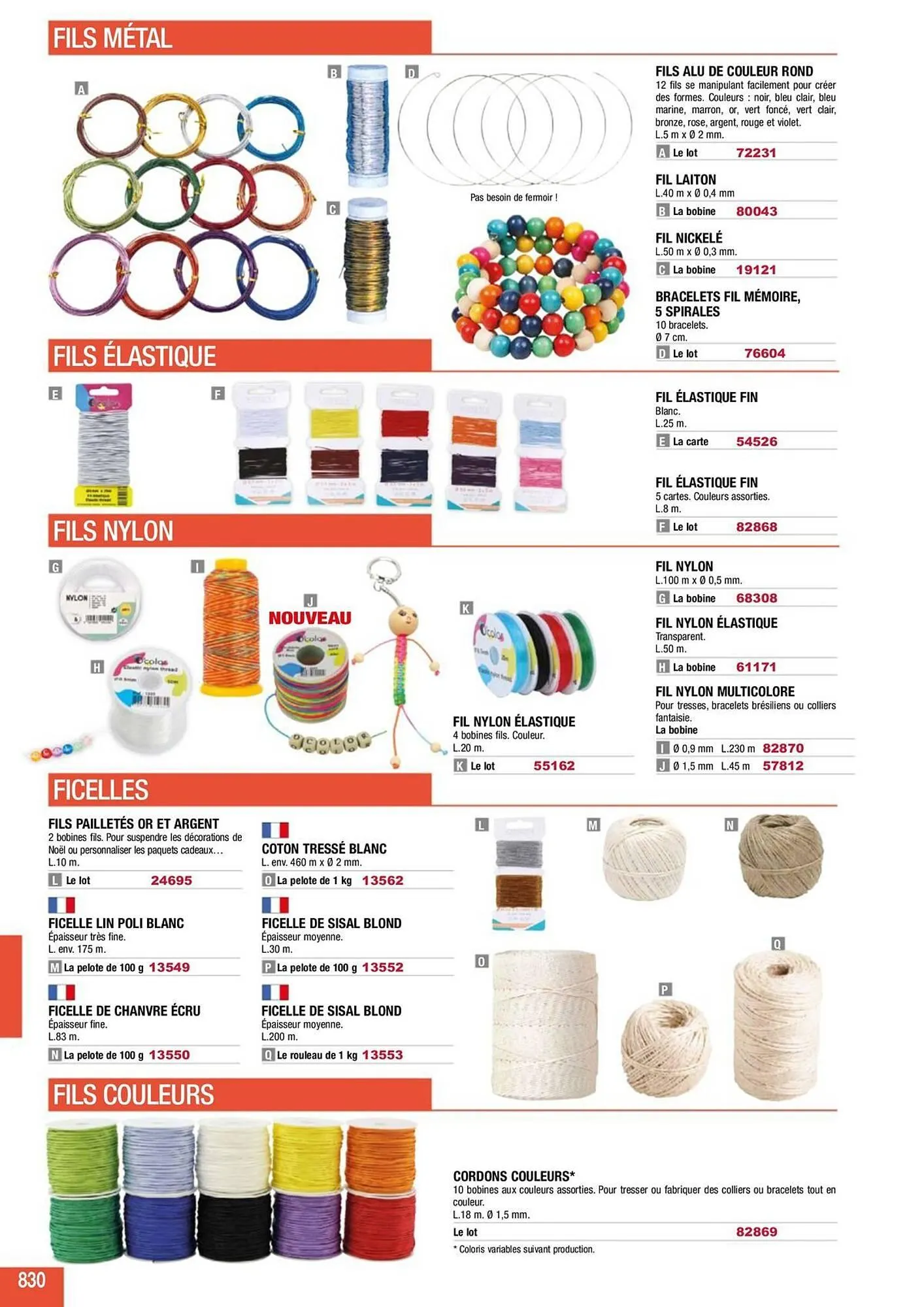 Catalogue Majuscule du 4 mars au 31 décembre 2025 - Catalogue page 854