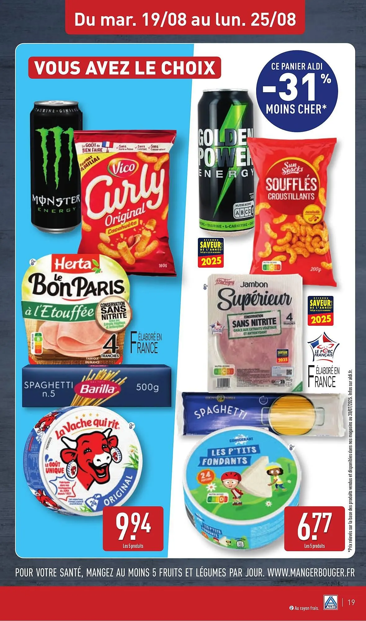 Catalogue ALDI du 19 août au 25 août 2025 - Catalogue page 21