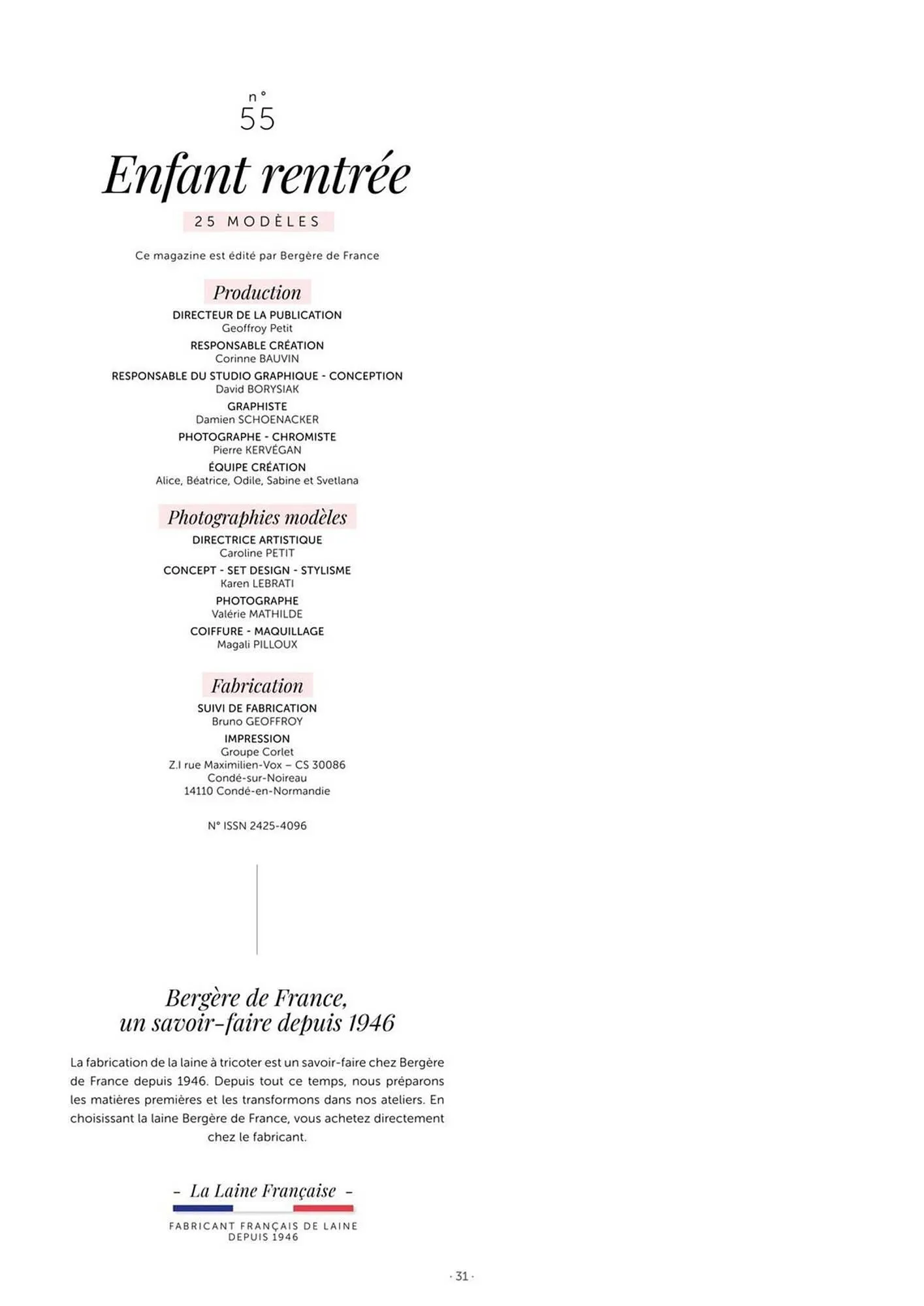 Catalogue Bergère de France du 6 novembre au 31 décembre 2023 - Catalogue page 24