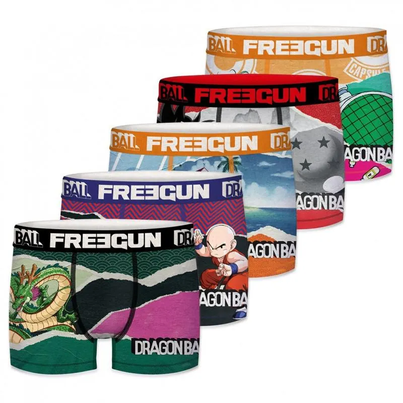 Lot de 5 Boxers Freegun homme Dragon Ball