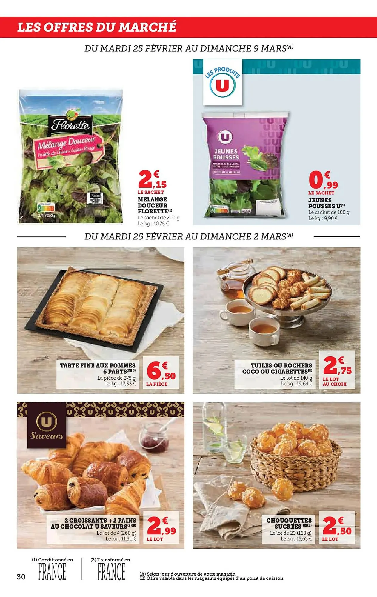Catalogue Super U du 25 février au 9 mars 2025 - Catalogue page 30