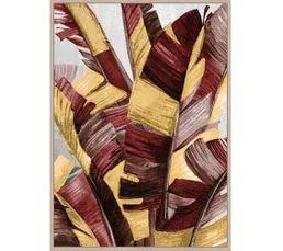 Toile 48x68 cm Jungle Rouge