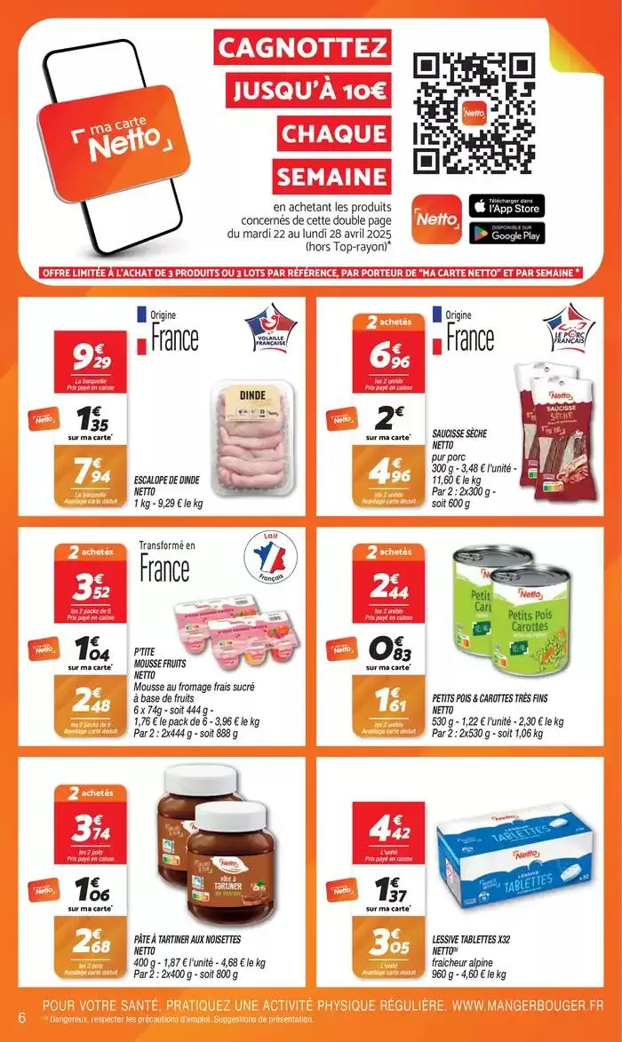 SEMAINE PROCHAINE : FOIRE AUX VINS du 22 avril au 28 avril 2025 - Catalogue page 6