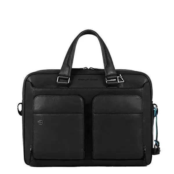 Piquadro - Porte-document Black Square - Noir