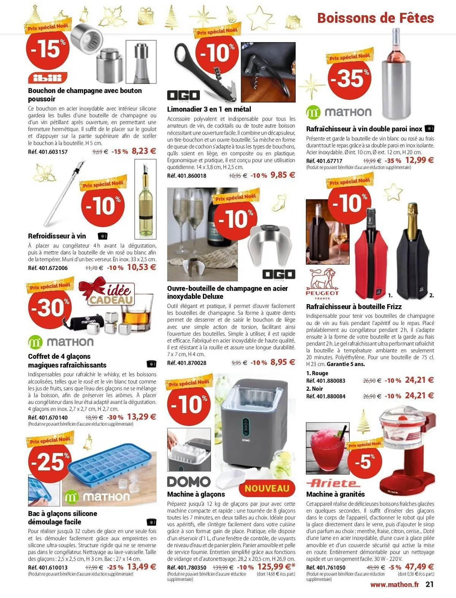 Catalogue Mathon du 28 octobre au 31 décembre 2025 - Catalogue page 21