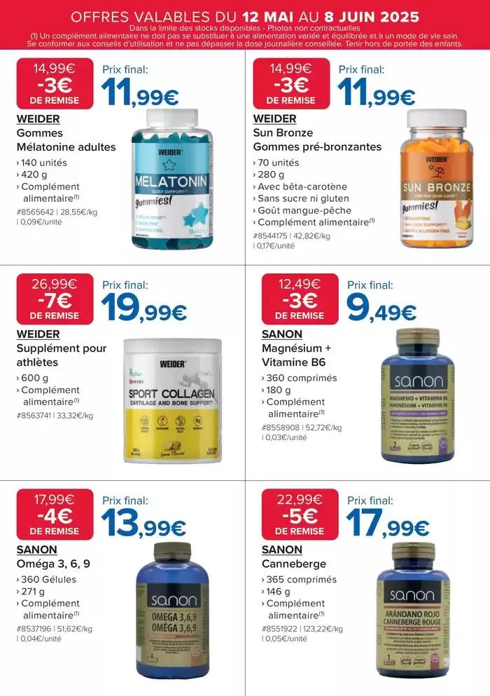 RÉSERVÉ AUX MEMBRES du 12 mai au 8 juin 2025 - Catalogue page 8