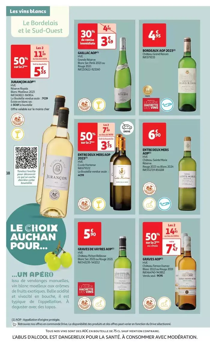 Foire aux vins : une sélection à prix modérés du 1 avril au 13 avril 2025 - Catalogue page 18