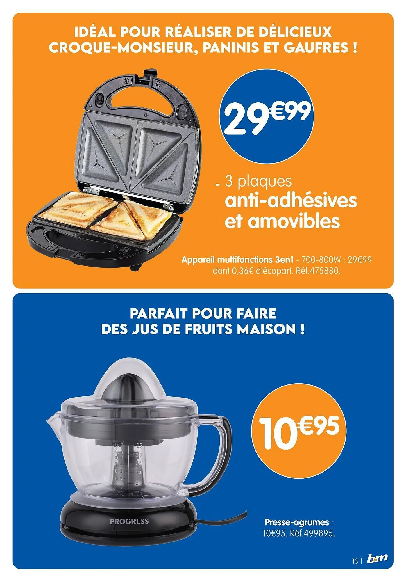 Catalogue b&m du 16 juillet au 29 juillet 2025 - Catalogue page 13