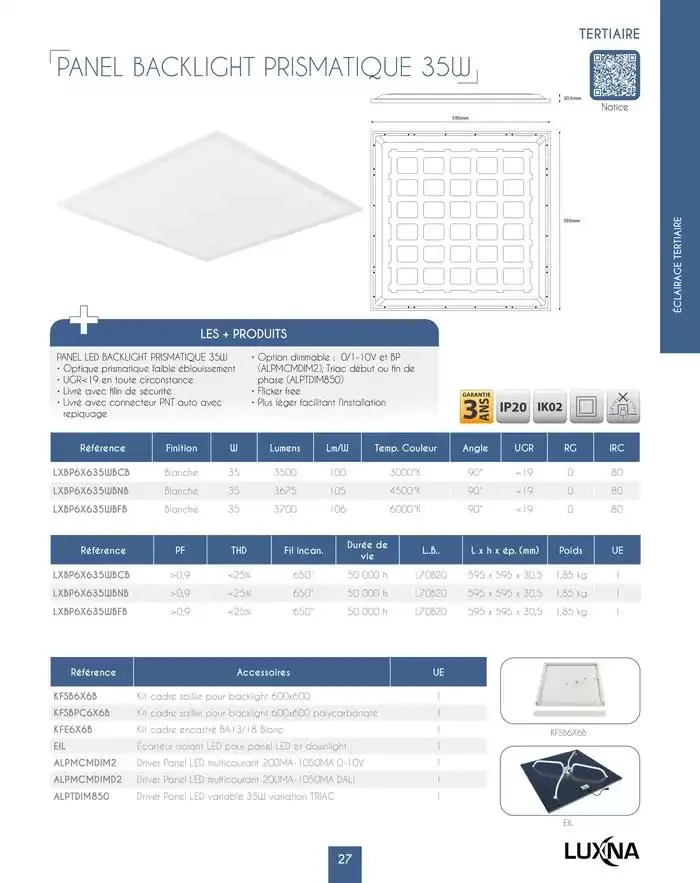 LUXNA 2025 du 1 janvier au 31 décembre 2026 - Catalogue page 29