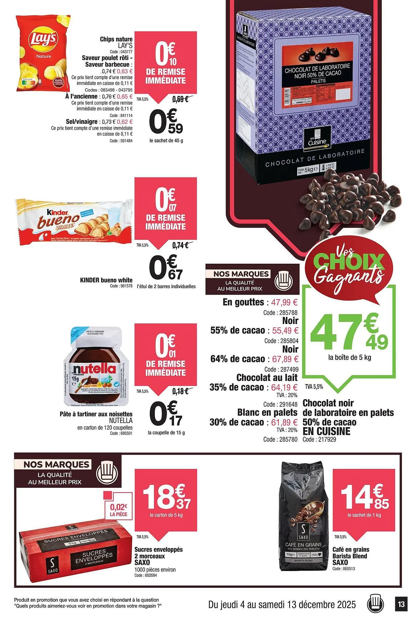 Catalogue Promocash du 4 décembre au 13 décembre 2025 - Catalogue page 13