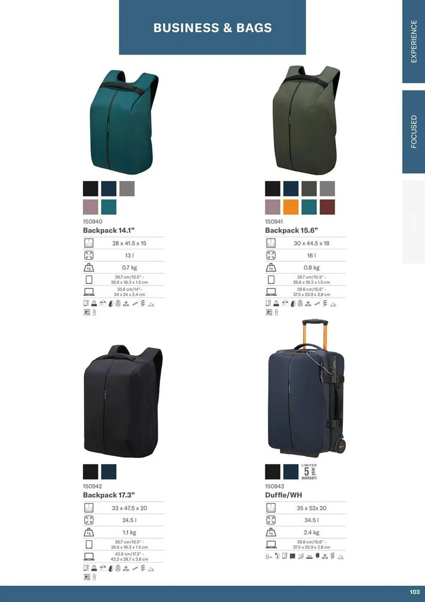 Catalogue Samsonite du 23 décembre au 31 décembre 2025 - Catalogue page 6