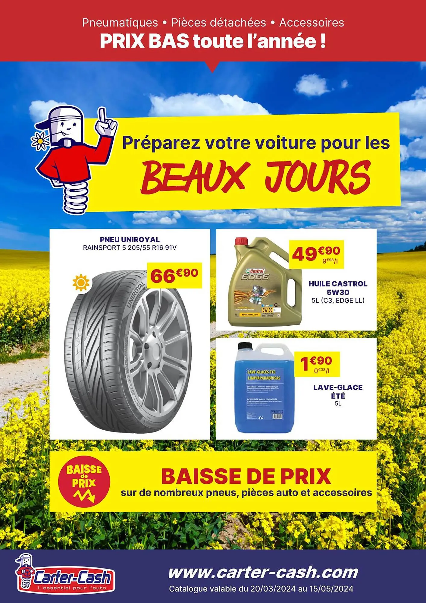 Catalogue Carter-Cash du 20 mars au 15 mai 2024 - Catalogue page 