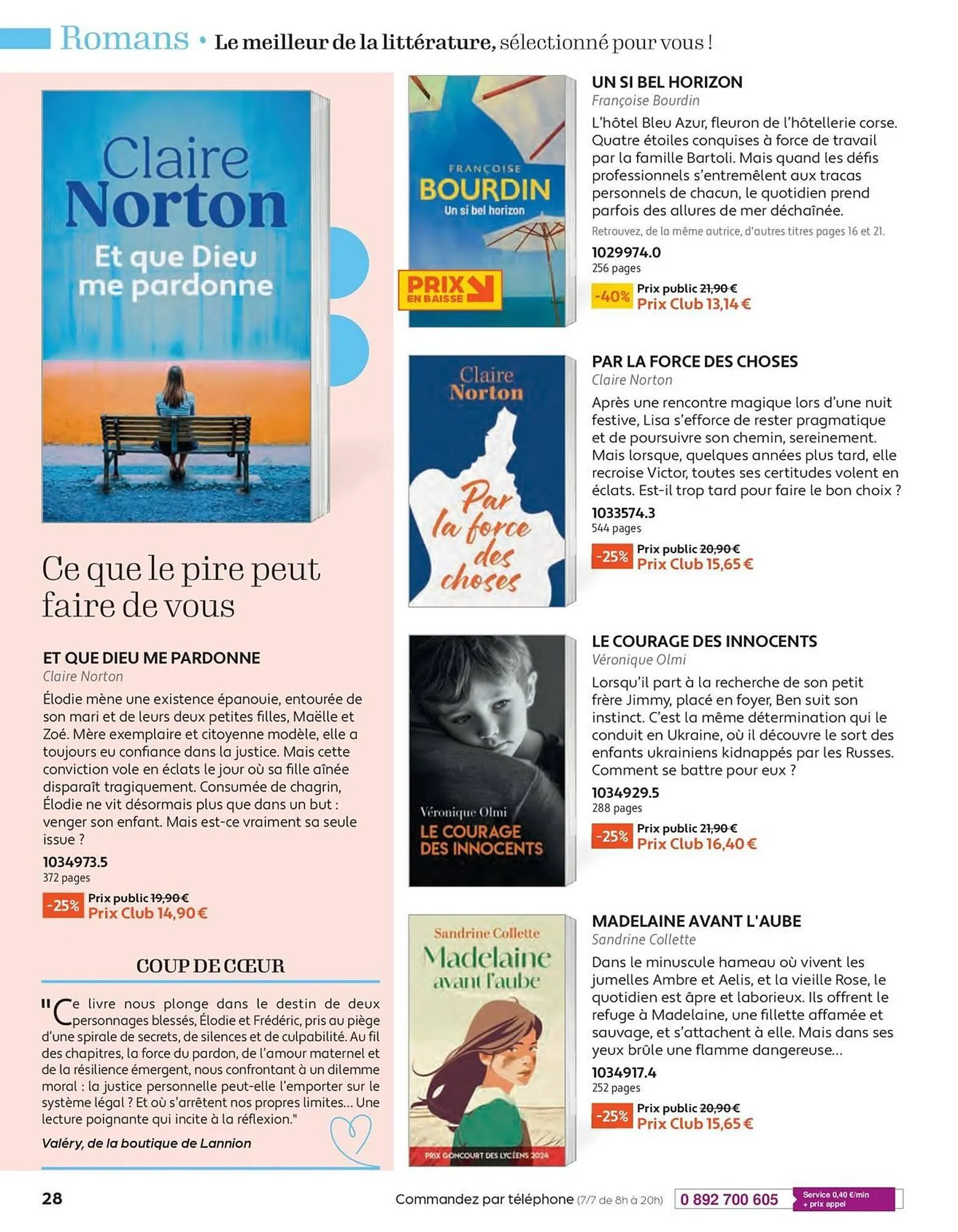 Catalogue France Loisirs du 1 septembre au 31 octobre 2025 - Catalogue page 28